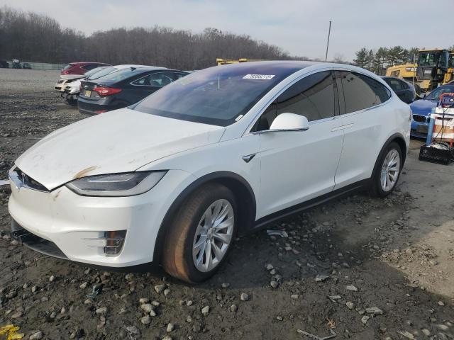 TESLA MODEL X 2016 with VIN 5YJXCAE25GF020407 - Photo from auction