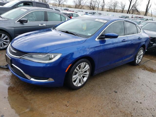 CHRYSLER 200 LIMITE 2015 with VIN 1C3CCCAB3FN756587 - Photo from auction