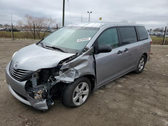 TOYOTA SIENNA 2017 with VIN 5TDZZ3DC1HS871856 - Photo from auction