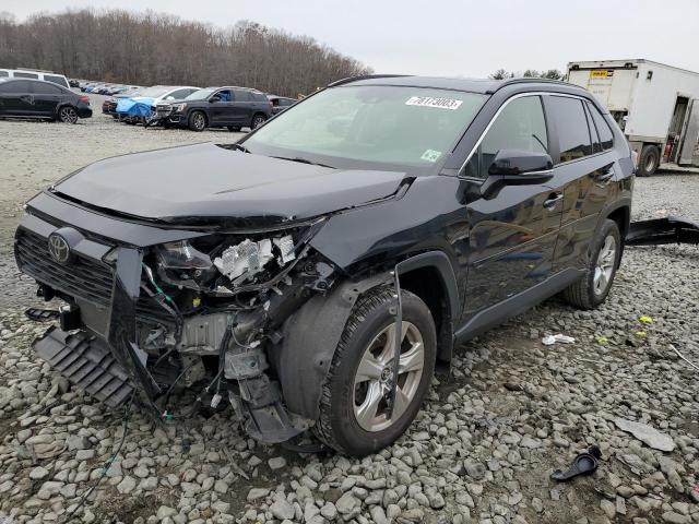 TOYOTA RAV4 XLE 2019 with VIN JTMP1RFV4KD006186 - Photo from auction