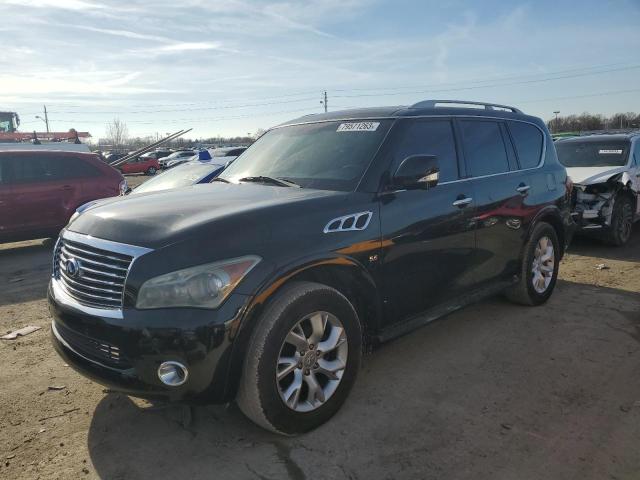 INFINITI QX80 2014 with VIN JN8AZ2NC2E9351153 - Photo from auction