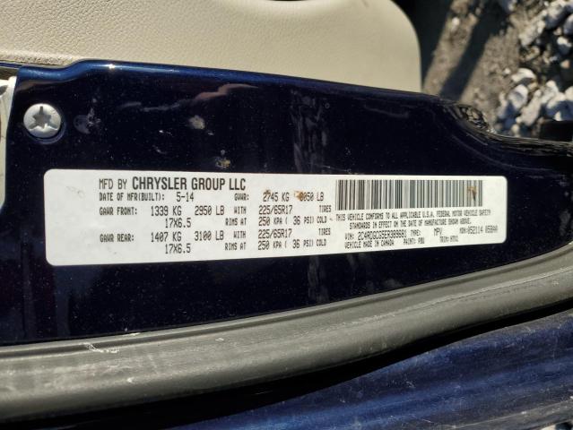Photo 14 from auction – 2014 DODGE GRAND CARA with VIN 2C4RDGCG5ER389681