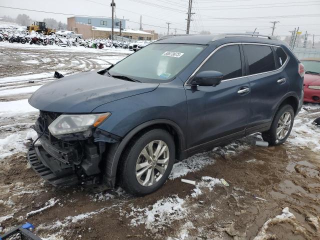 NISSAN ROGUE S 2016 with VIN 5N1AT2MV2GC809632 - Photo from auction