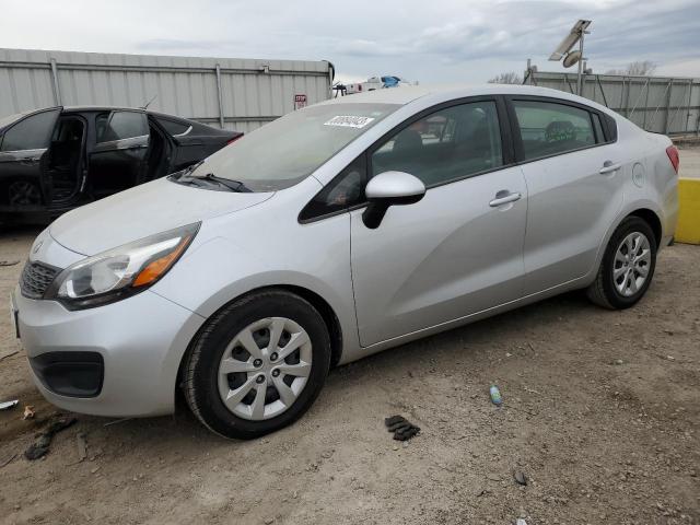 KIA RIO LX 2014 with VIN KNADM4A39E6324832 - Photo from auction