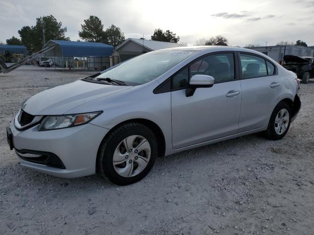 HONDA CIVIC LX 2015 with VIN 19XFB2F57FE284987 - Photo from auction