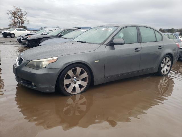 BMW 5 SERIES 2005 with VIN WBANA73575CR59613 - Photo from auction