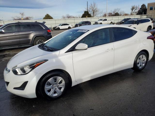 Photo 1 from auction – 2016 HYUNDAI ELANTRA SE with VIN 5NPDH4AE7GH745062