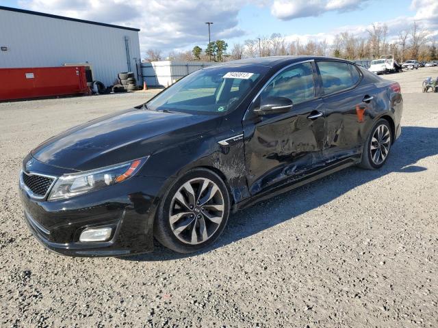 KIA OPTIMA SX 2015 with VIN 5XXGR4A6XFG503007 - Photo from auction