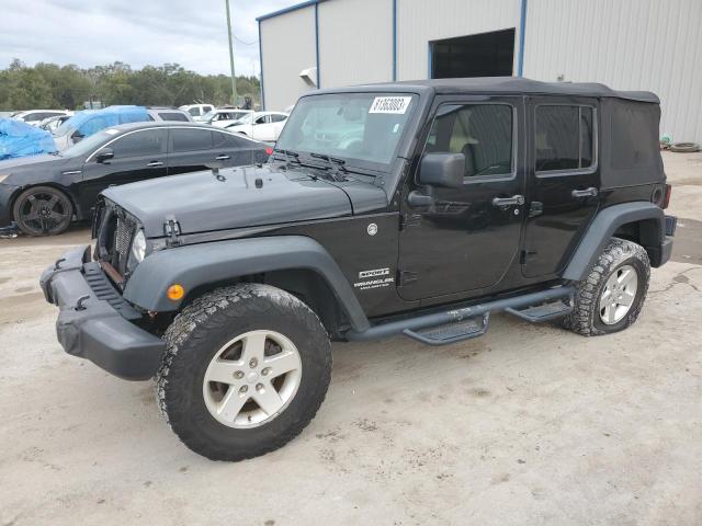 JEEP WRANGLER U 2016 with VIN 1C4BJWDG5GL144376 - Photo from auction
