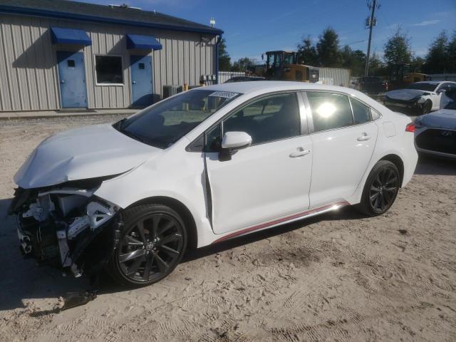 TOYOTA COROLLA LE 2023 with VIN JTDBCMFE2PJ002590 - Photo from auction