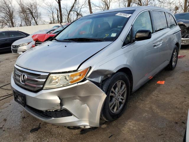 HONDA ODYSSEY EX 2011 with VIN 5FNRL5H44BB012420 - Photo from auction