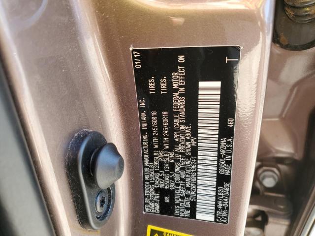 Foto 14 de la subasta – 2017 TOYOTA HIGHLANDER con VIN 5TDKZRFH0HS196241