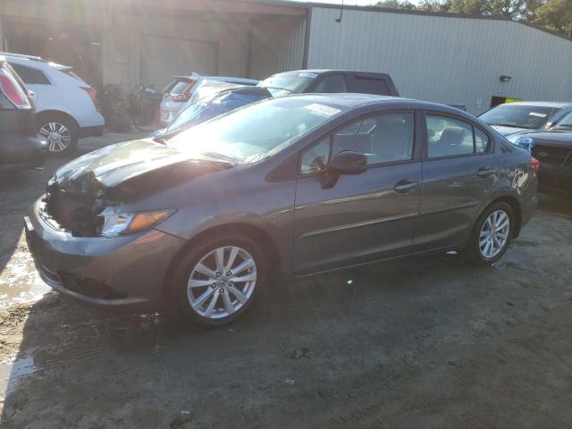 HONDA CIVIC EX 2012 with VIN 2HGFB2F80CH334429 - Photo from auction
