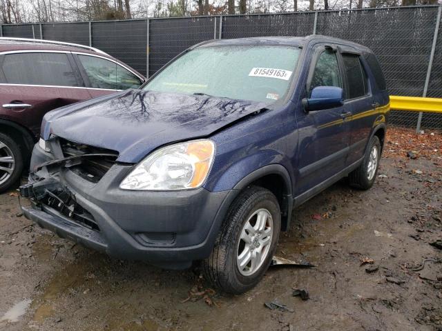 HONDA CR-V EX 2004 with VIN SHSRD78814U222822 - Photo from auction