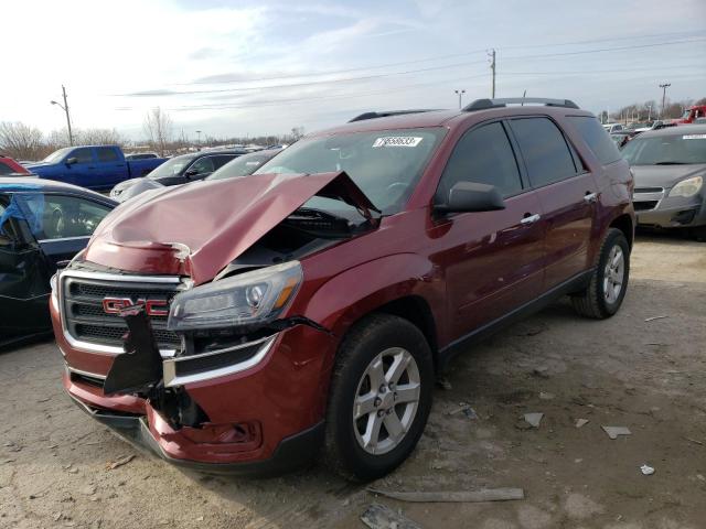 GMC ACADIA SLE 2015 with VIN 1GKKRPKD5FJ146649 - Photo from auction