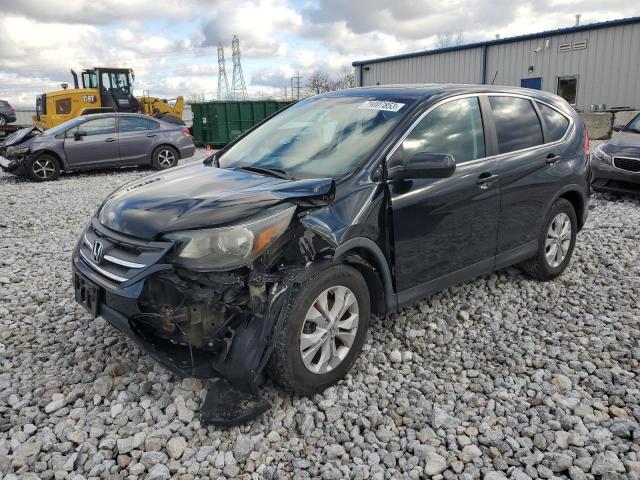 HONDA CR-V EX 2013 with VIN 2HKRM4H58DH652344 - Photo from auction