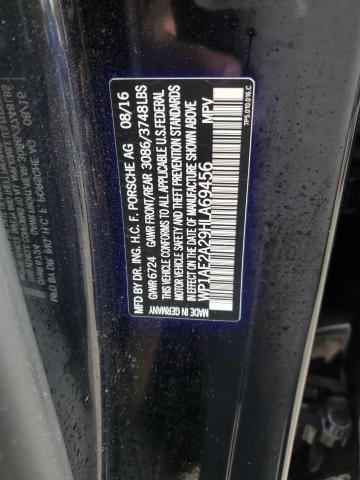 Photo 14 from auction – 2017 PORSCHE CAYENNE SE with VIN WP1AE2A29HLA69456