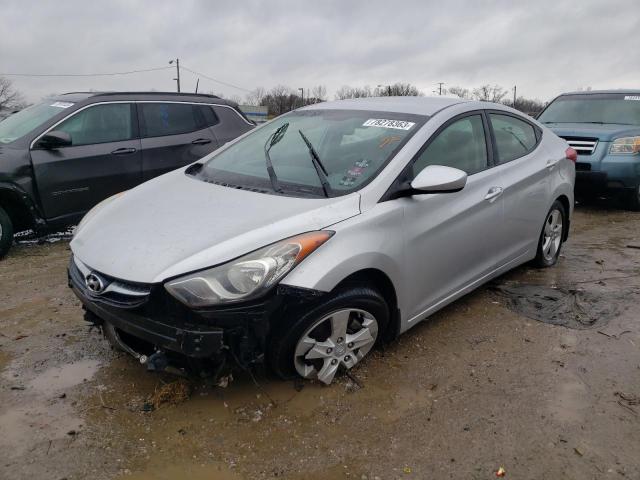 HYUNDAI ELANTRA GL 2012 with VIN KMHDH4AE2CU401683 - Photo from auction