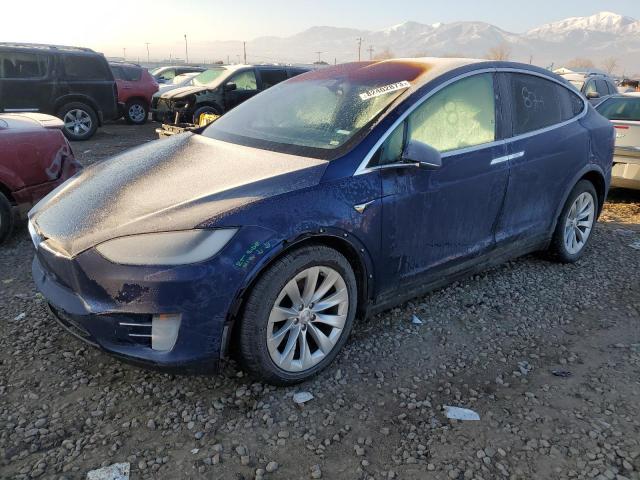 TESLA MODEL X 2018 with VIN 5YJXCDE20JF089465 - Photo from auction