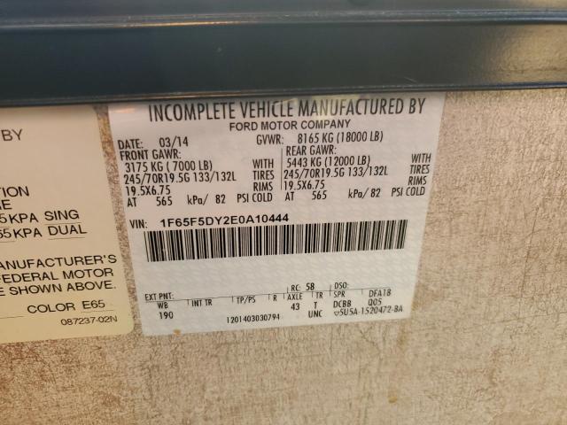 Photo 10 from auction – 2015 WINNEBAGO VISTA with VIN 1F65F5DY2E0A10444