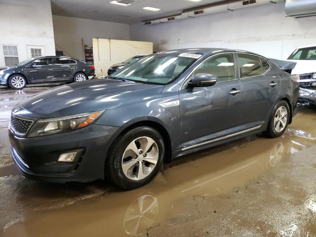 KIA OPTIMA HYB 2014 with VIN KNAGM4AD6E5075997 - Photo from auction