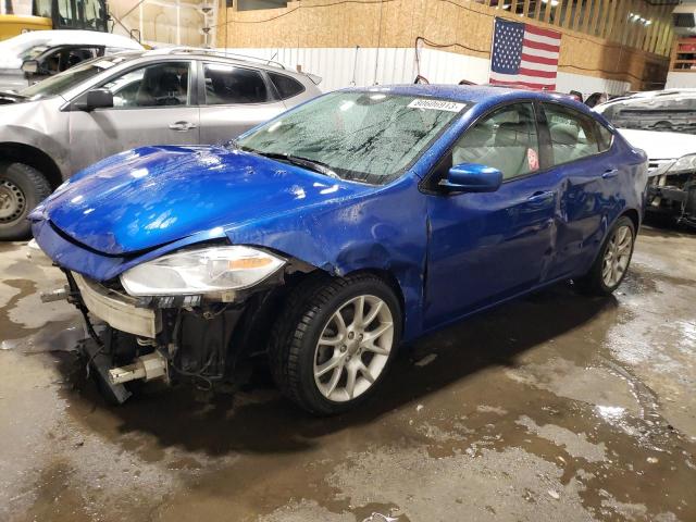 DODGE DART SXT 2013 with VIN 1C3CDFBA0DD107921 - Photo from auction