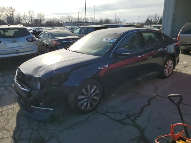 KIA OPTIMA EX 2017 with VIN 5XXGU4L31HG165405 - Photo from auction