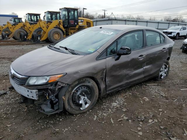 HONDA CIVIC LX 2012 with VIN 2HGFB2F54CH570118 - Photo from auction
