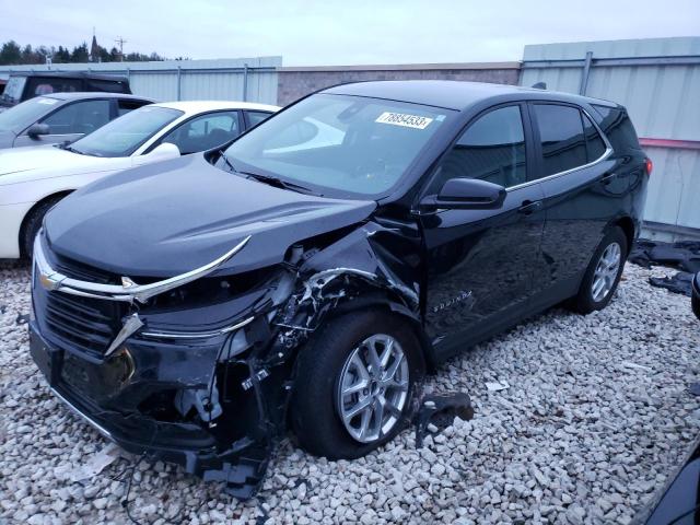 CHEVROLET EQUINOX LT 2022 with VIN 3GNAXUEV6NL215329 - Photo from auction