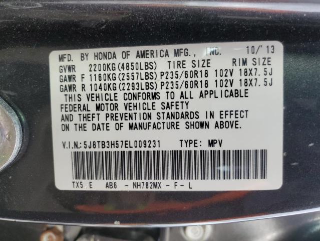 Photo 14 from auction – 2014 ACURA RDX TECHNO with VIN 5J8TB3H57EL009231
