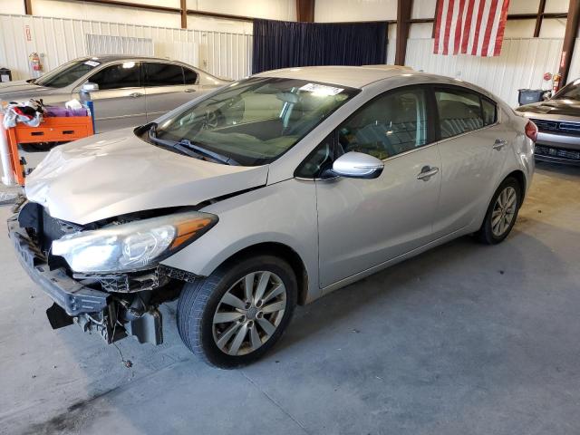 KIA FORTE EX 2014 with VIN KNAFX4A87E5233995 - Photo from auction