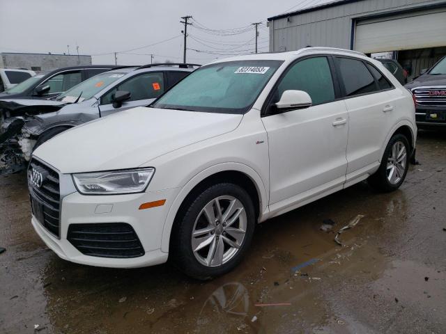 AUDI Q3 PREMIUM 2018 with VIN WA1ECCFS2JR003951 - Photo from auction