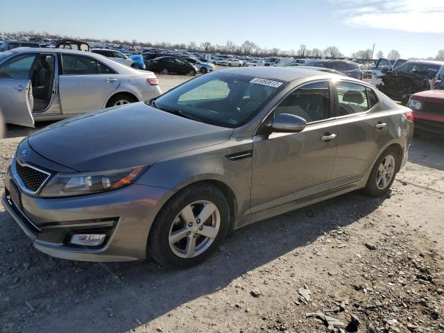 KIA OPTIMA LX 2015 with VIN 5XXGM4A70FG351729 - Photo from auction