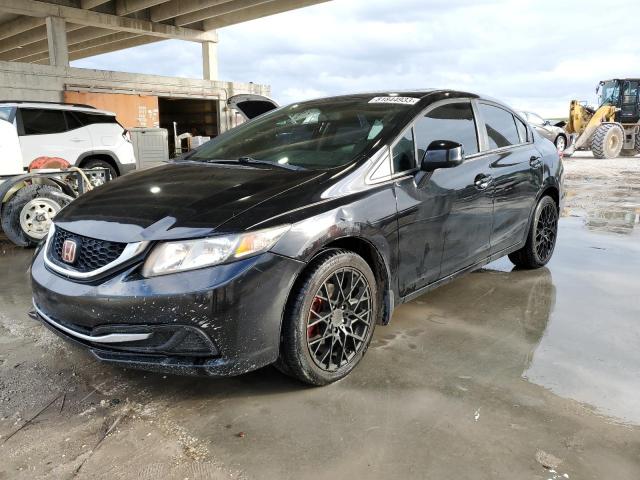 HONDA CIVIC EX 2013 with VIN 19XFB2F80DE046521 - Photo from auction