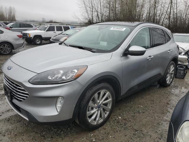FORD ESCAPE TIT 2021 with VIN 1FMCU9DZ1MUA16619 - Photo from auction