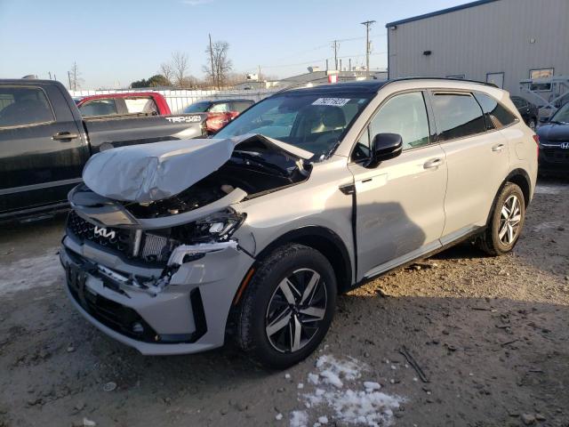 Photo 1 from auction – 2022 KIA SORENTO EX with VIN 5XYRH4LF5NG154115