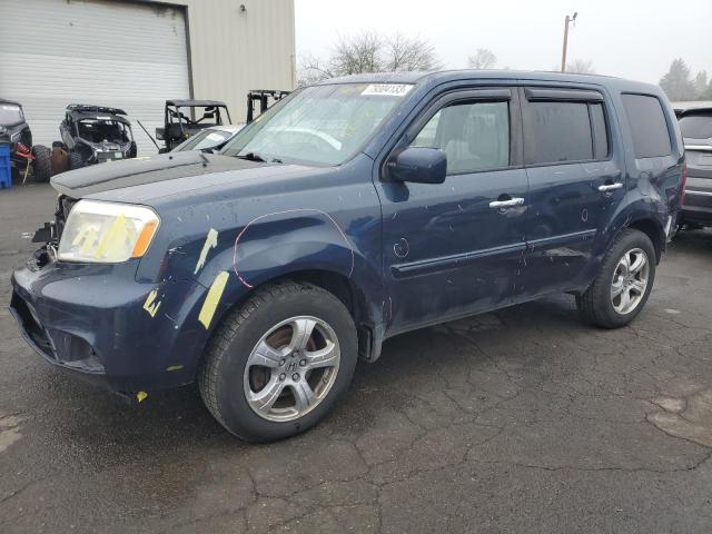 HONDA PILOT EXL 2012 with VIN 5FNYF4H5XCB035921 - Photo from auction