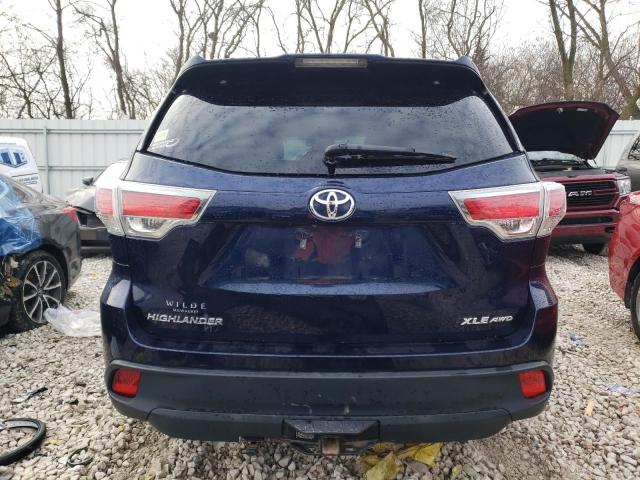 Photo 6 from auction – 2014 TOYOTA HIGHLANDER with VIN 5TDJKRFH8ES065070