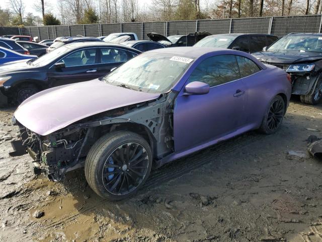 INFINITI G37 BASE 2010 with VIN JN1CV6FE3AM353317 - Photo from auction