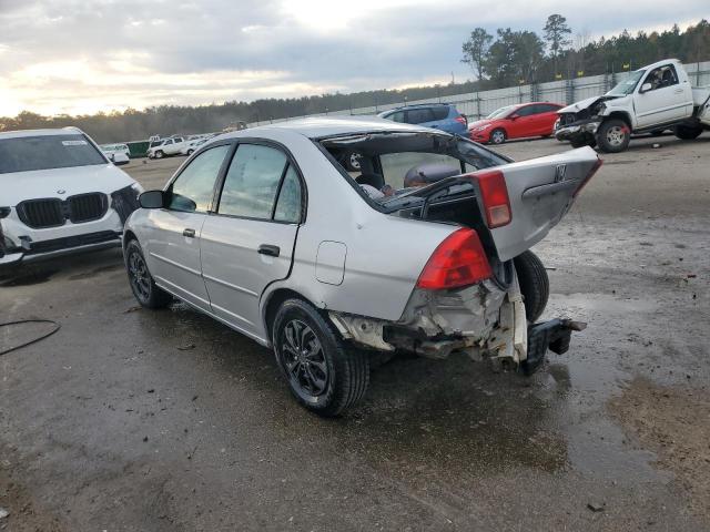 Photo 2 from auction – 2001 HONDA CIVIC LX with VIN 2HGES16571H609934