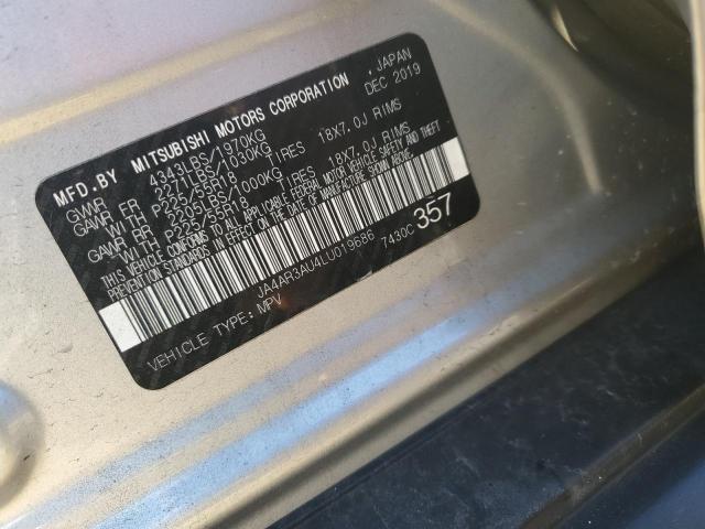 Photo 14 from auction – 2020 MITSUBISHI OUTLANDER with VIN JA4AR3AU4LU019686