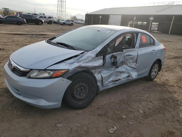 HONDA CIVIC LX 2012 with VIN 19XFB2F59CE331481 - Photo from auction