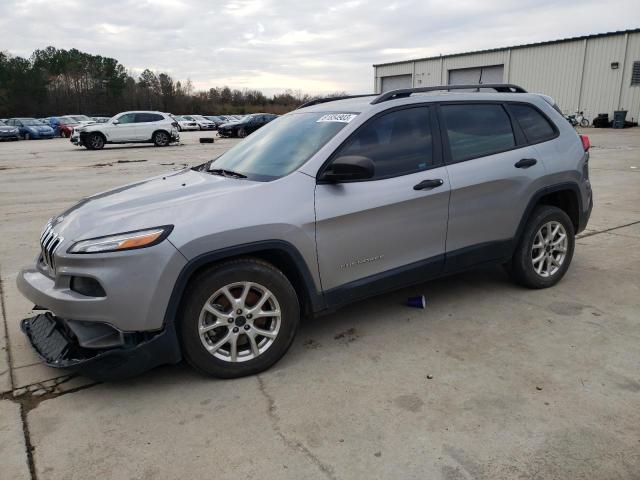 JEEP CHEROKEE S 2016 with VIN 1C4PJMAB0GW119967 - Photo from auction