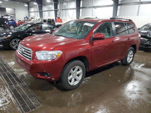 TOYOTA HIGHLANDER 2010 with VIN 5TDZA3EHXAS002423 - Photo from auction
