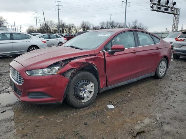 FORD FUSION S 2014 with VIN 1FA6P0G71E5392155 - Photo from auction