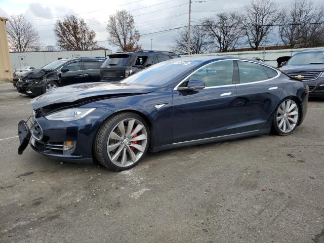 TESLA MODEL S 2014 with VIN 5YJSA1H16EFP45756 - Photo from auction