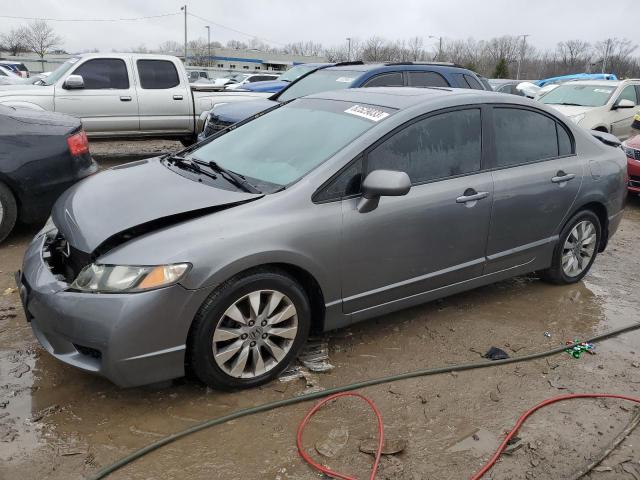 HONDA CIVIC EX 2010 with VIN 19XFA1F87AE026730 - Photo from auction