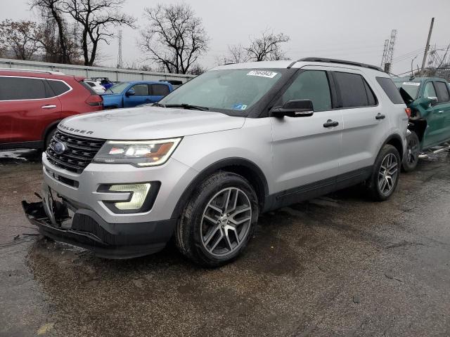 FORD EXPLORER S 2017 with VIN 1FM5K8GT1HGD82536 - Photo from auction