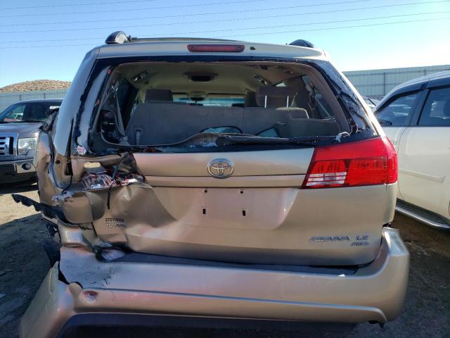 Photo 6 from auction – 2004 TOYOTA SIENNA LE with VIN 5TDBA23C54S012509
