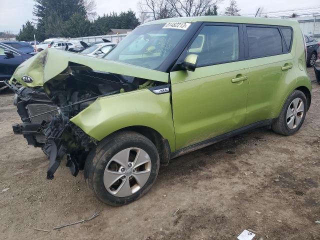 KIA SOUL 2016 with VIN KNDJN2A26G7843168 - Photo from auction
